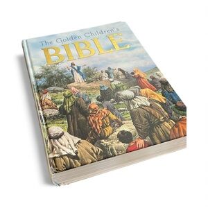 The Golden Children’s Bible Illustrated Hardcover Old & New Testament Stories